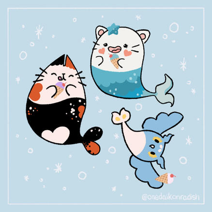 Ice-cream Under the Sea